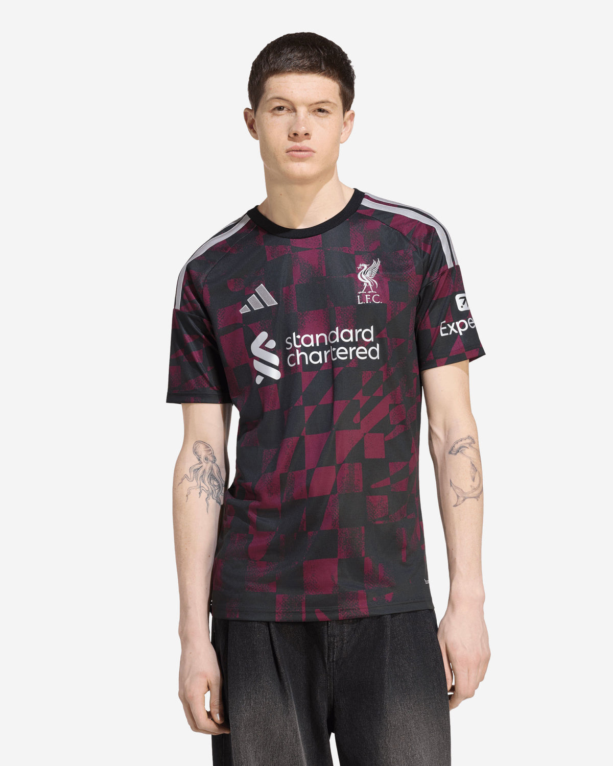 LFC Adidas Third Jersey Black