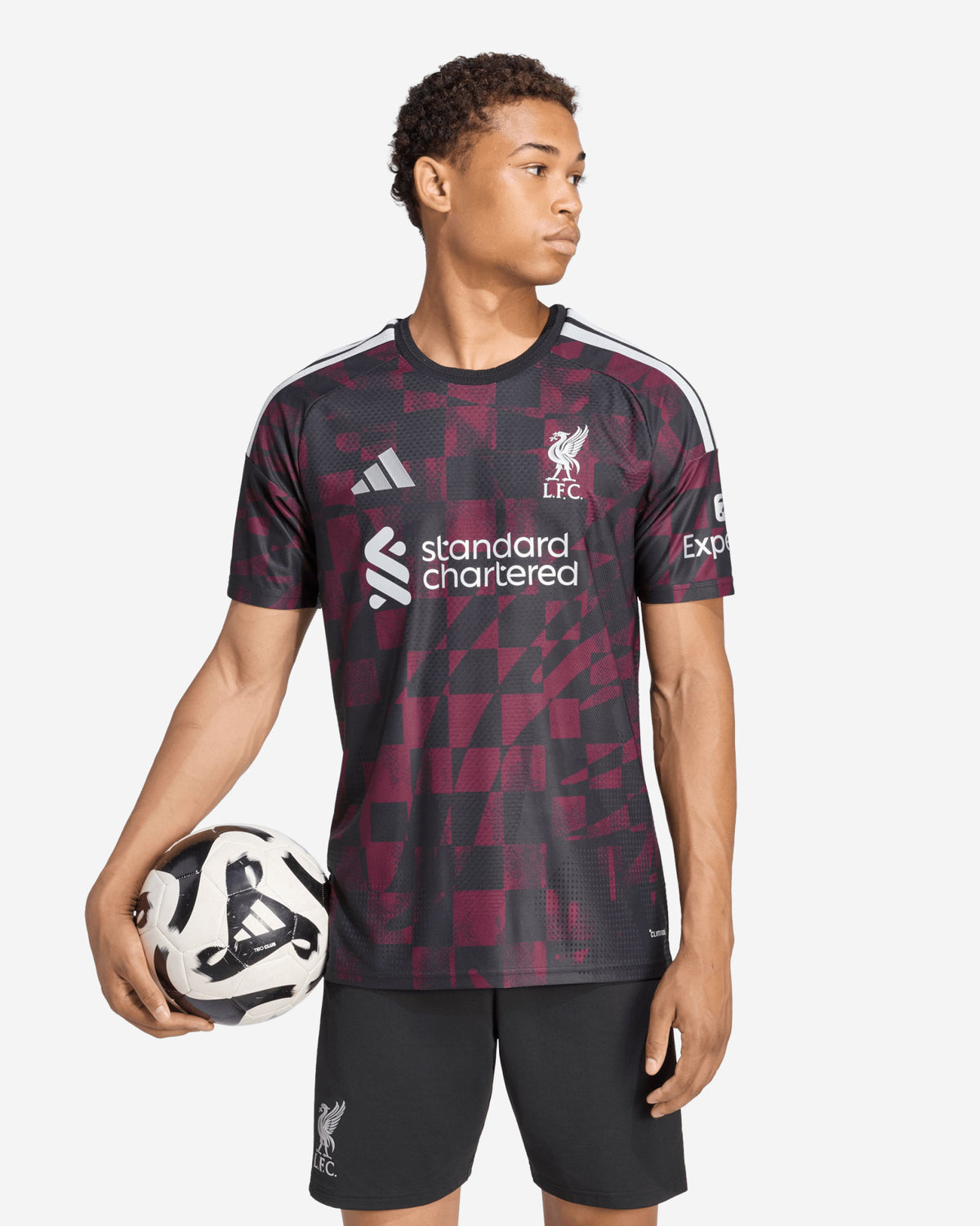 LFC Adidas Third Jersey Authentic Black