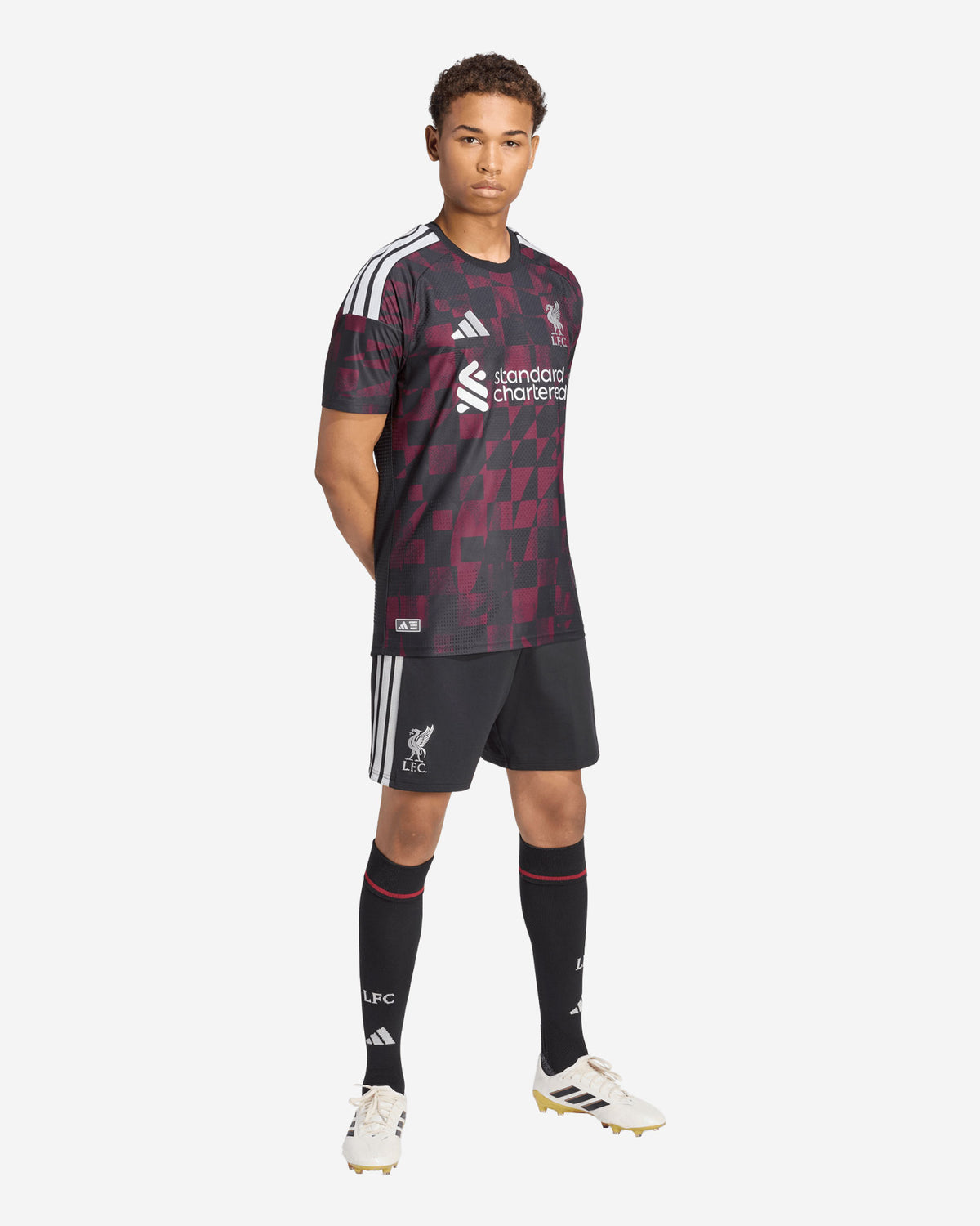 LFC Adidas Third Jersey Authentic Black