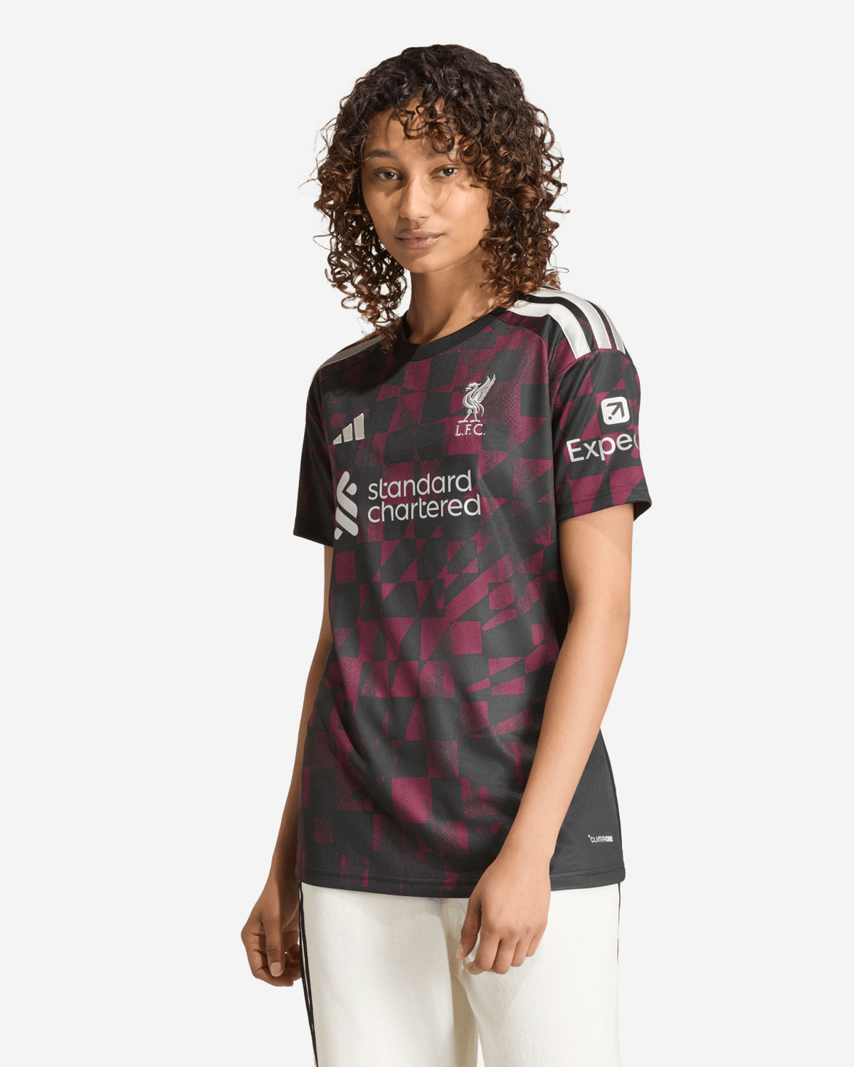 LFC Adidas Third Jersey Womens Black