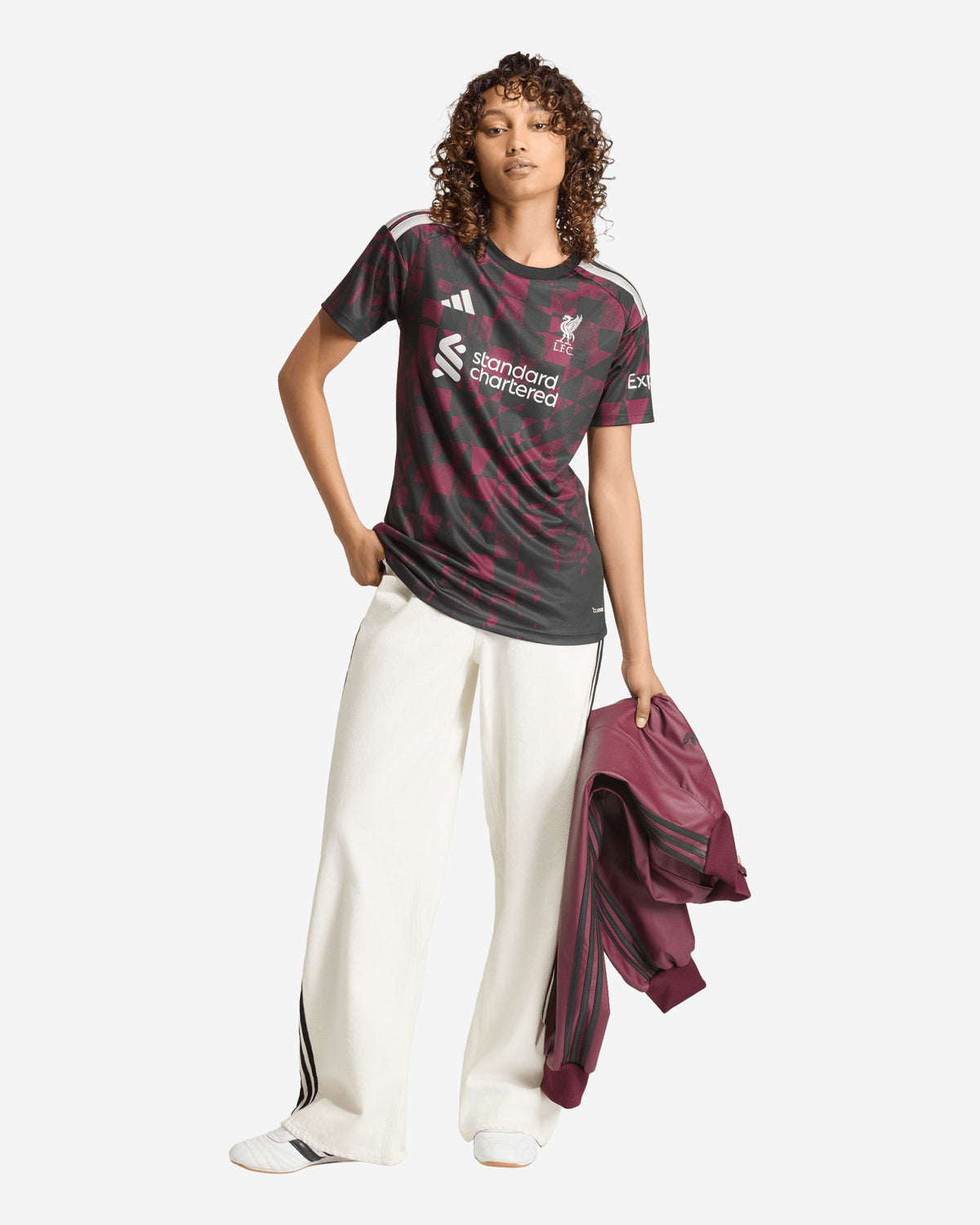 LFC Adidas Third Jersey Womens Black