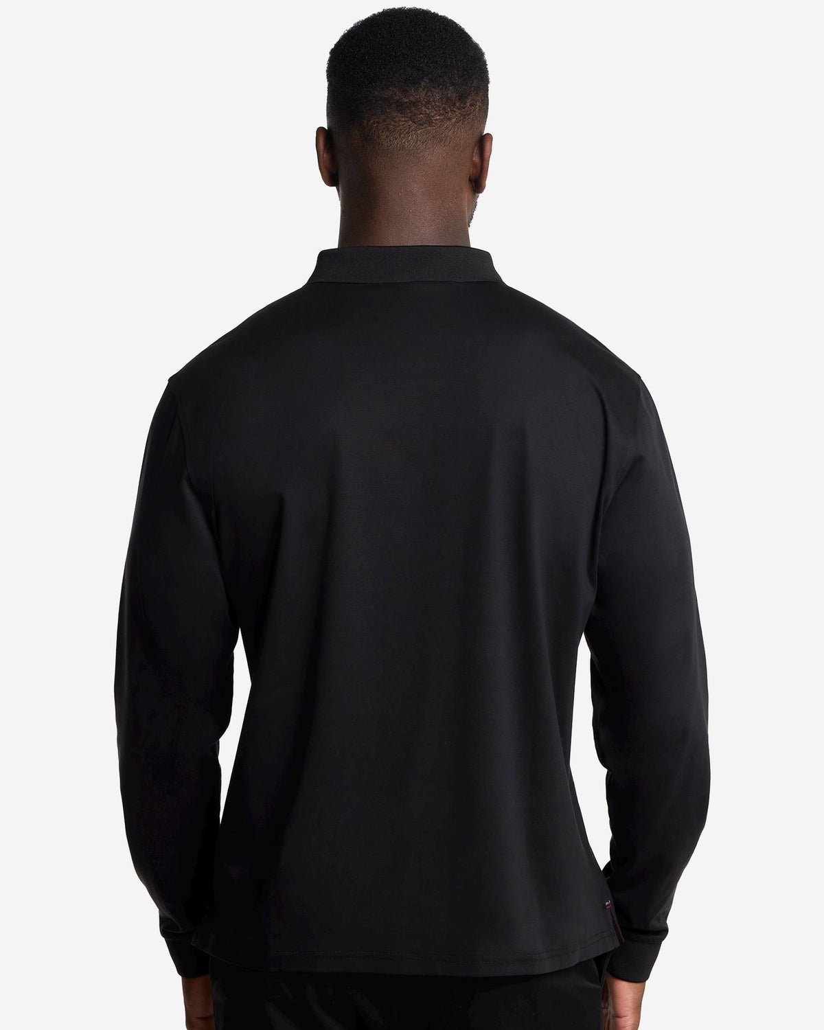 LFC Firma Long Sleeve Polo Black