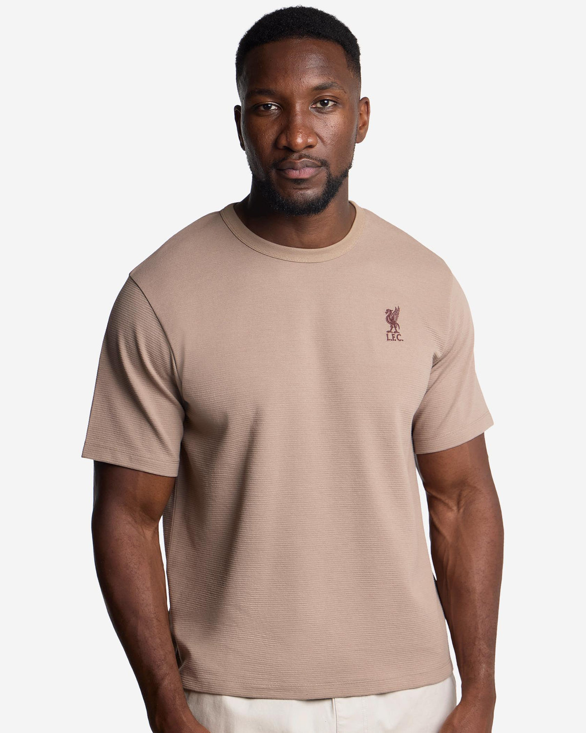 LFC Mens Lifestyle Structured Tee Brown