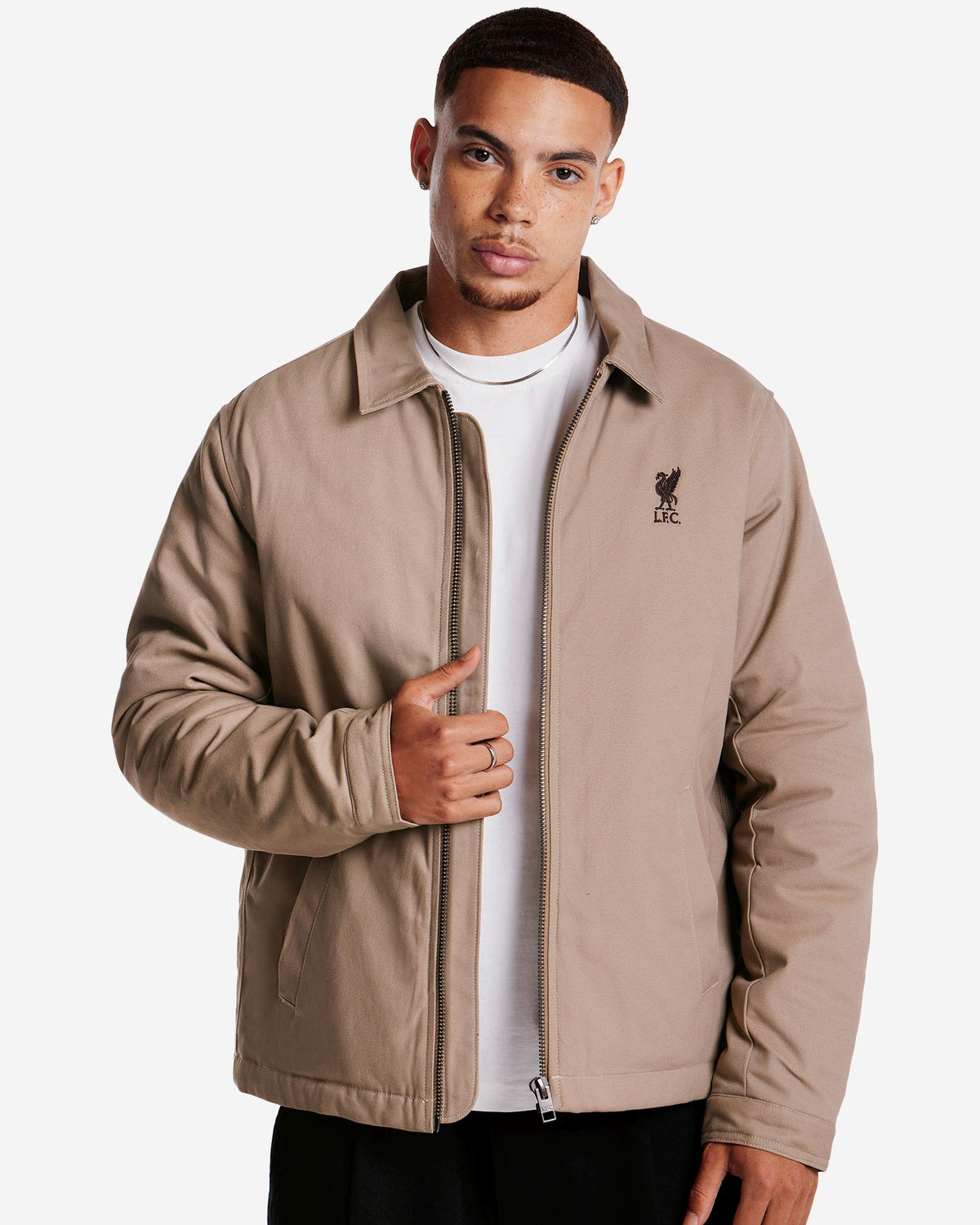 LFC Mens Lifestyle Worker Jacket Brown