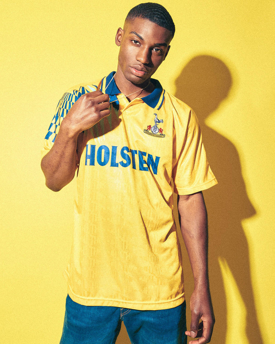 Spurs Retro 1992 Away Shirt Yellow