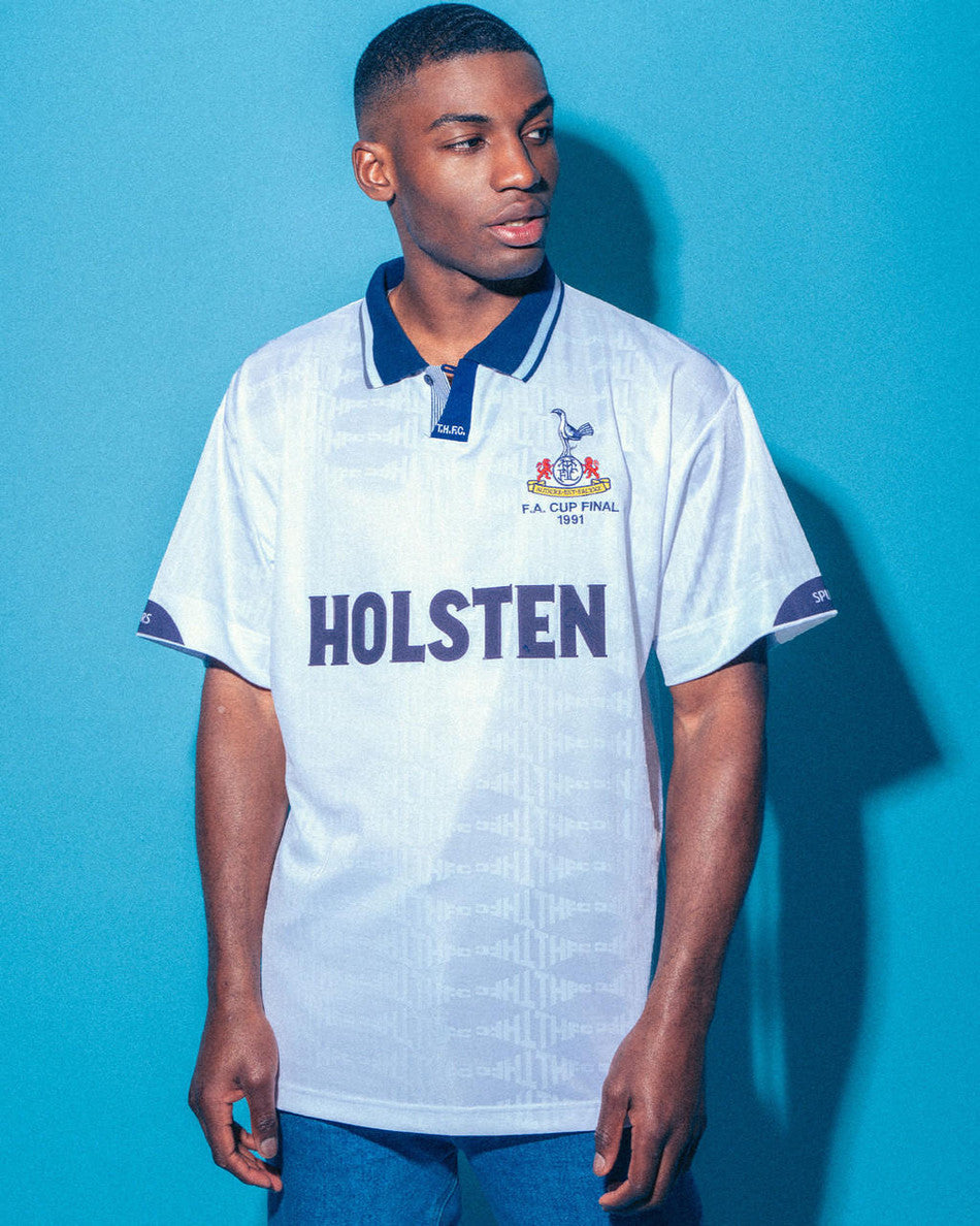 Spurs Retro 1991 FA Cup Final Shirt White
