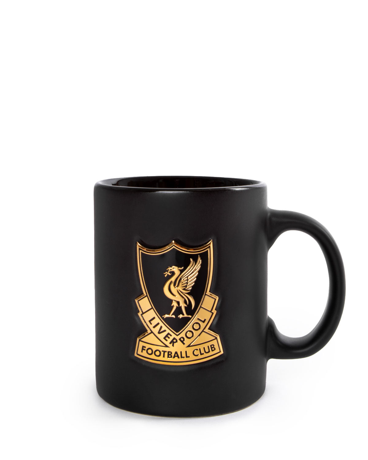 LFC Matte Gold Crest Mug Multi Coloured