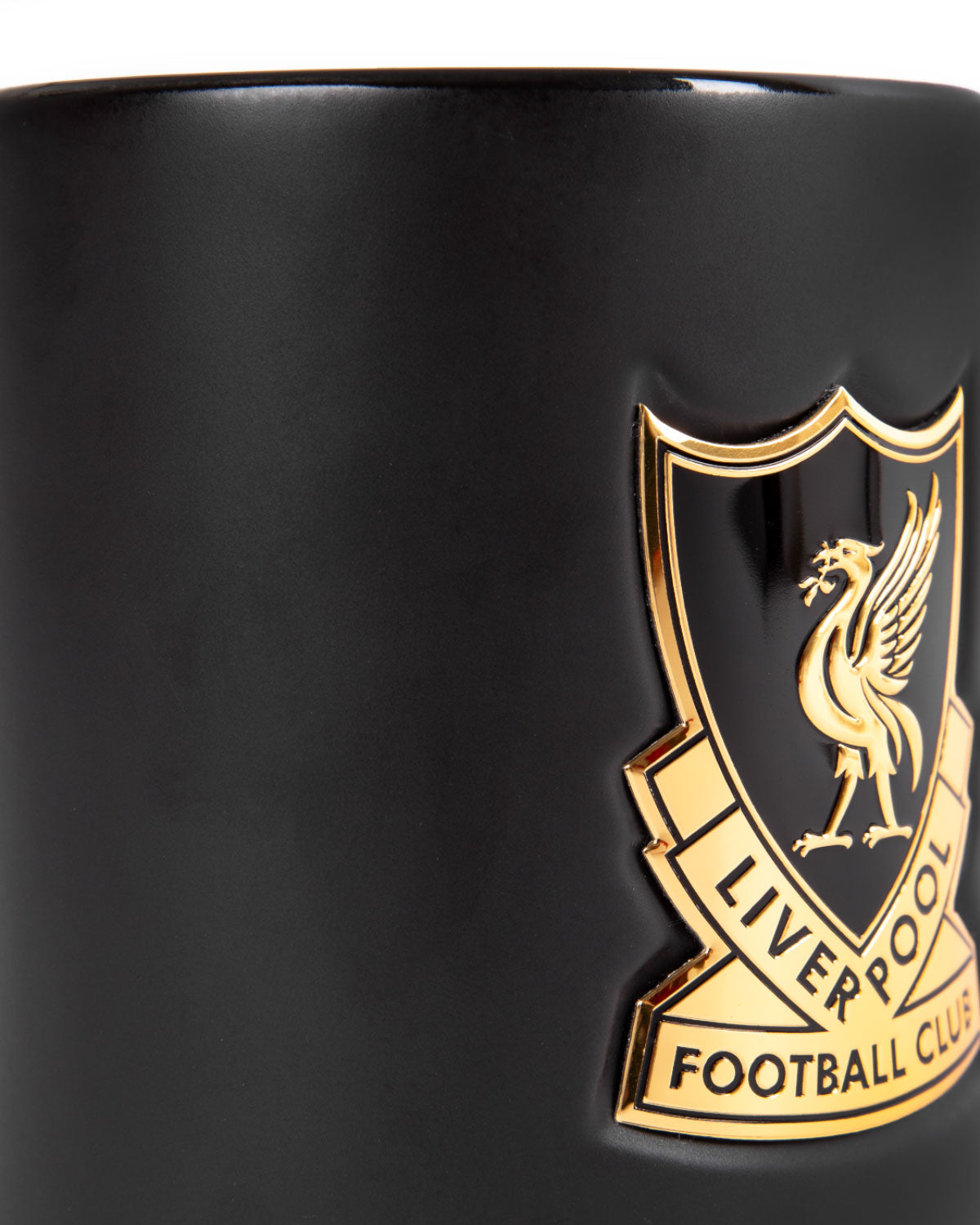 LFC Matte Gold Crest Mug Multi Coloured