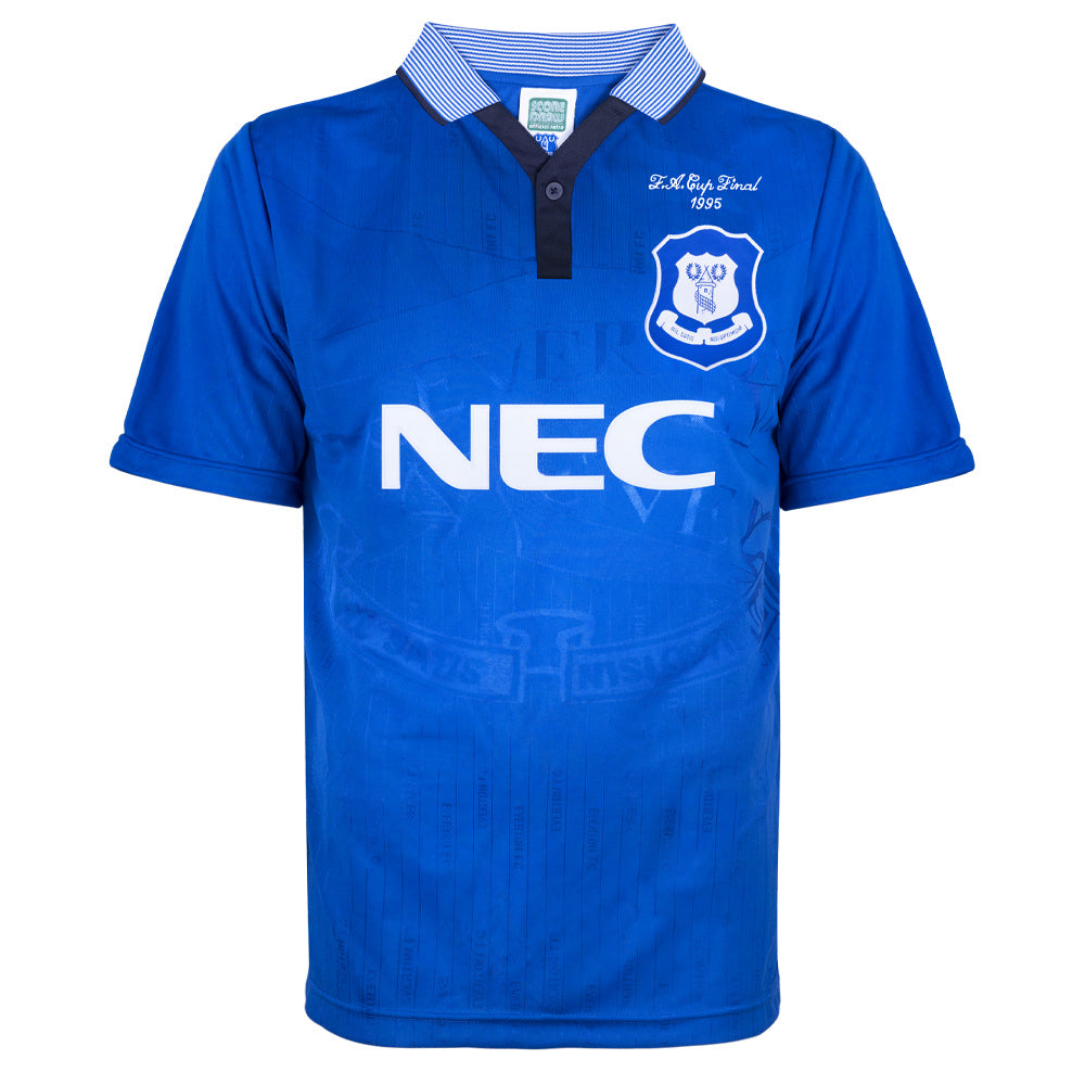 Everton 1995 FA Cup Final Shirt