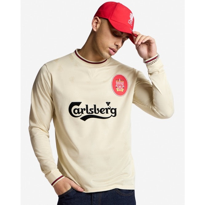 LFC 1996/97 Long Sleeve Away Shirt Ecru