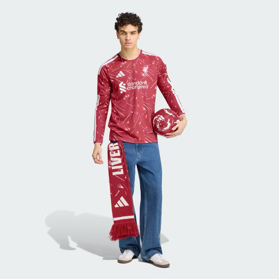LFC Home Jersey Long Sleeve Burgundy