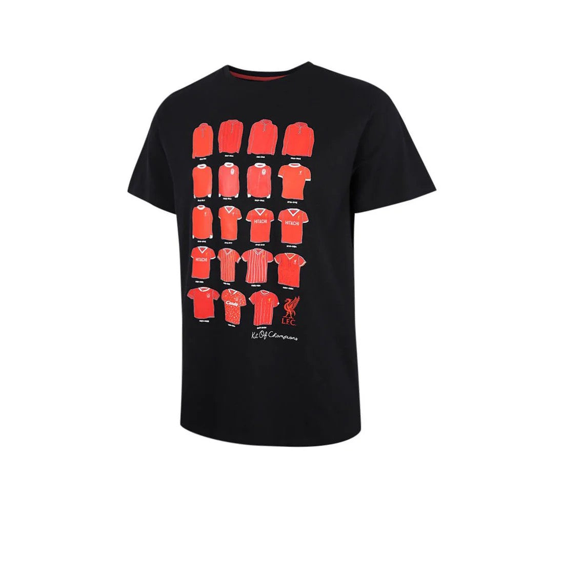 LFC Retro Kit Of Champions Tee Black