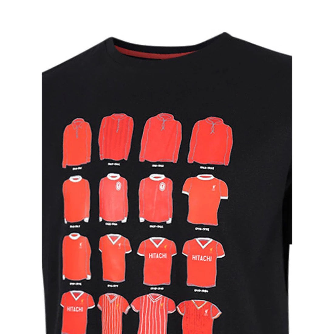 LFC Retro Kit Of Champions Tee Black