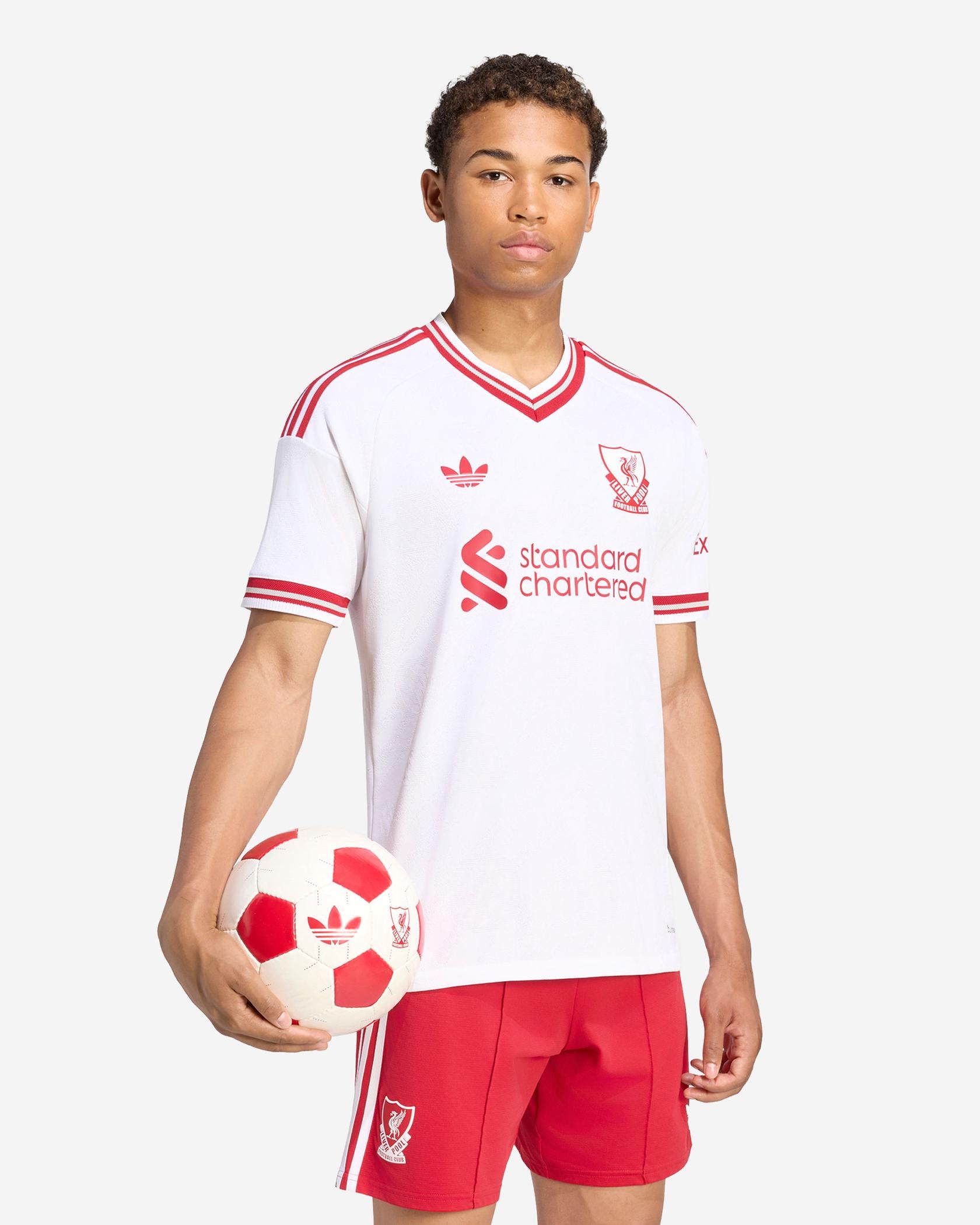 LFC Adidas Away Jersey Authentic White