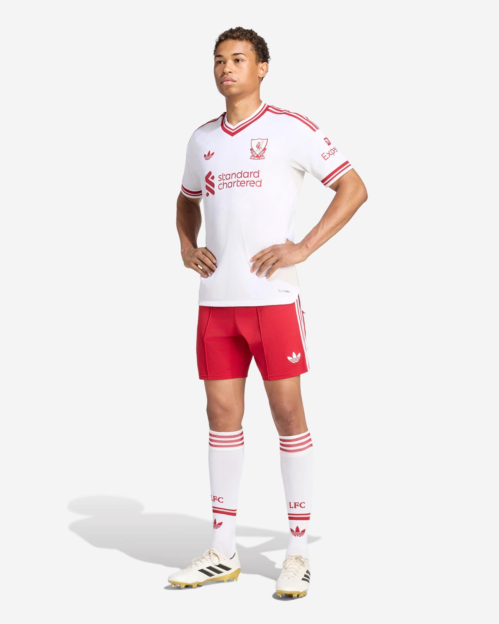 LFC Adidas Away Jersey Authentic White