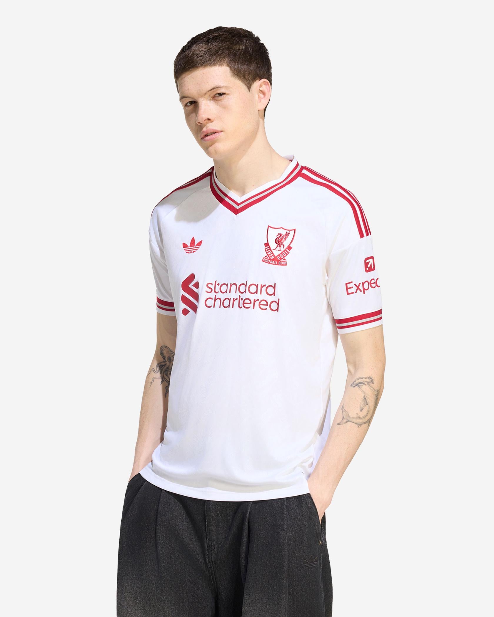 LFC Adidas Away Jersey White