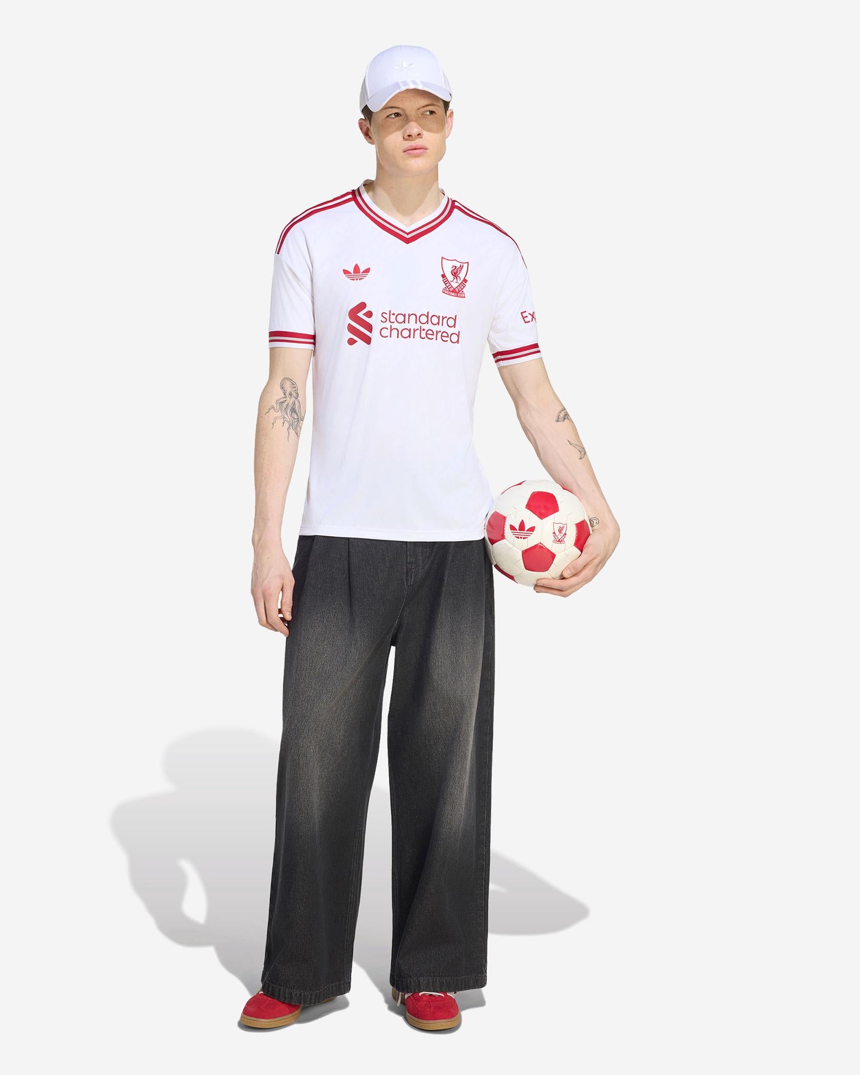 LFC Adidas Away Jersey White