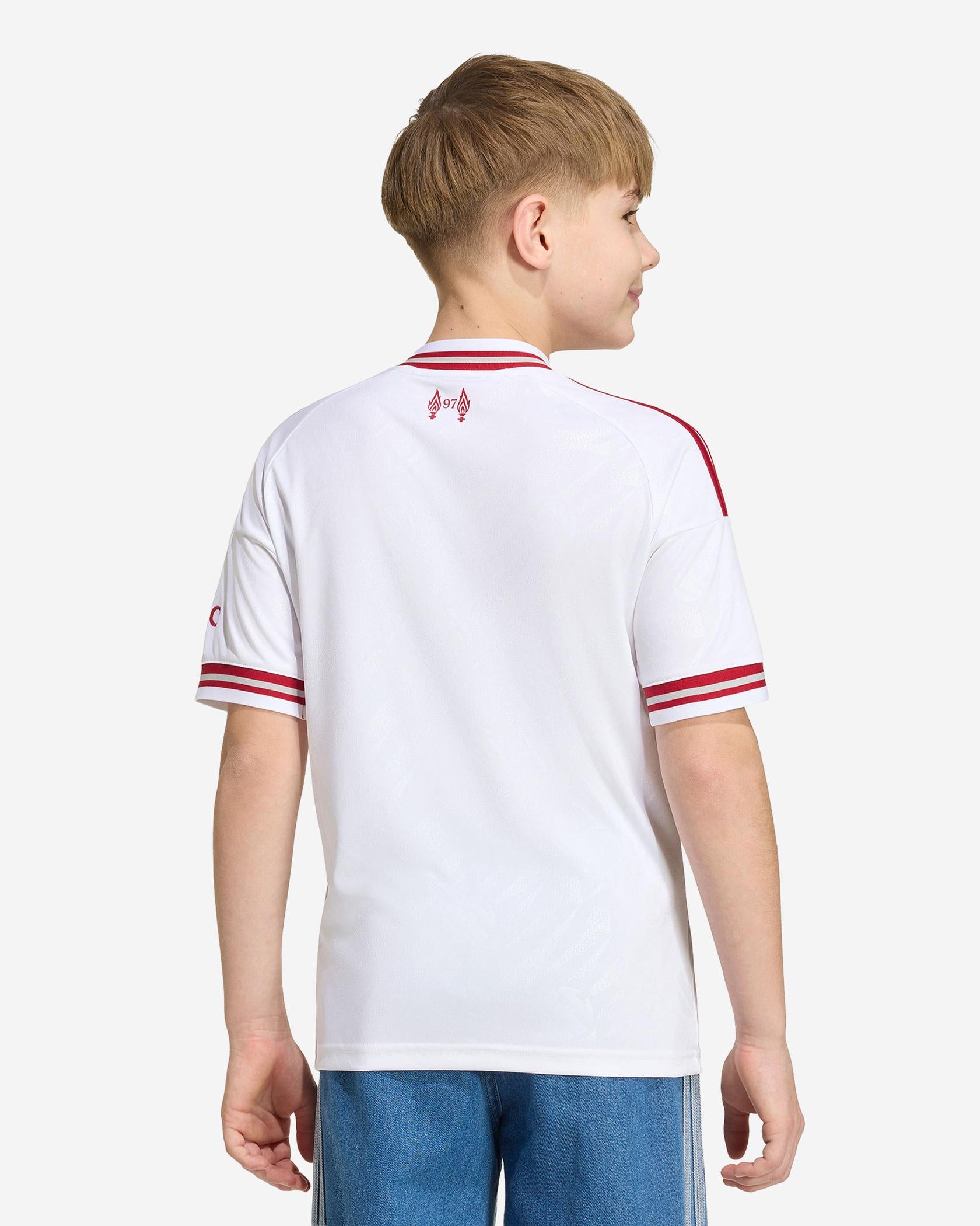 LFC Adidas Away Jersey Kids White
