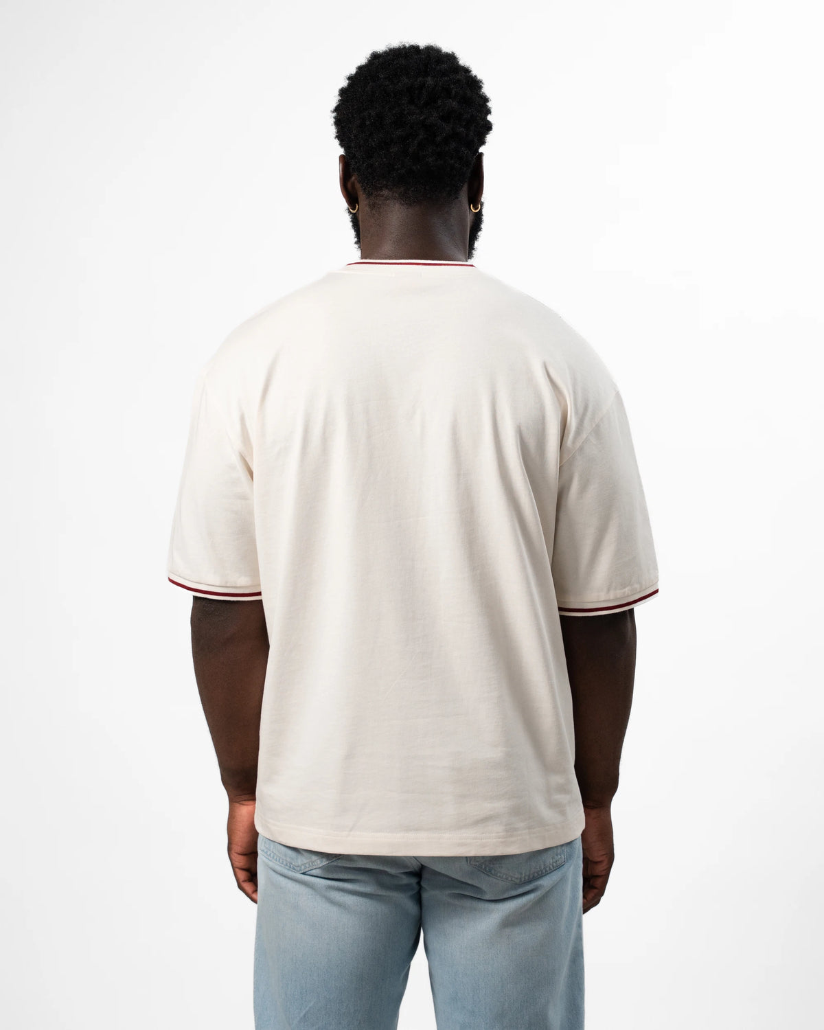 Liverpool Relaxed Crew Tee Ecru
