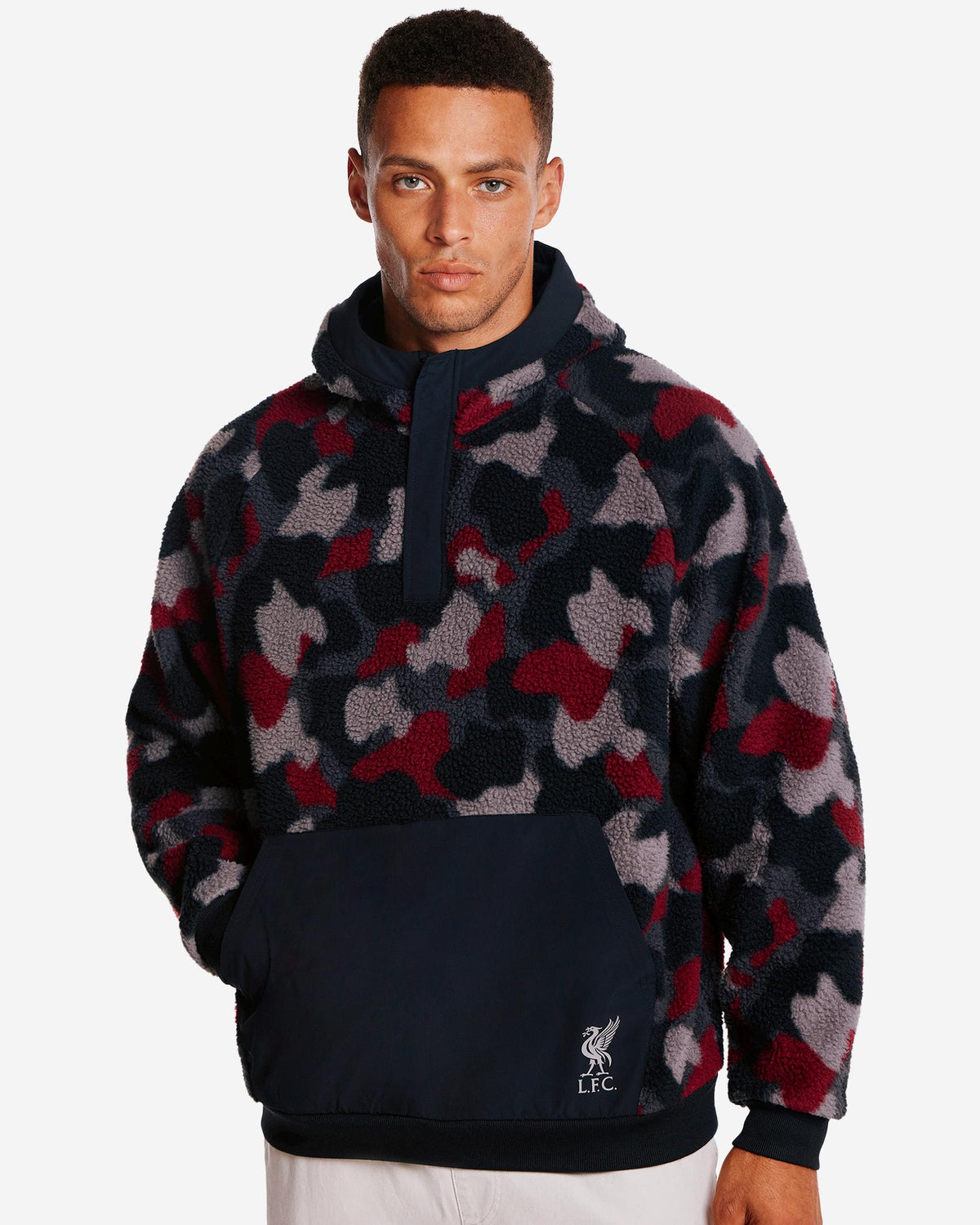 LFC Oversized YNWA Fleece Hoody Grey