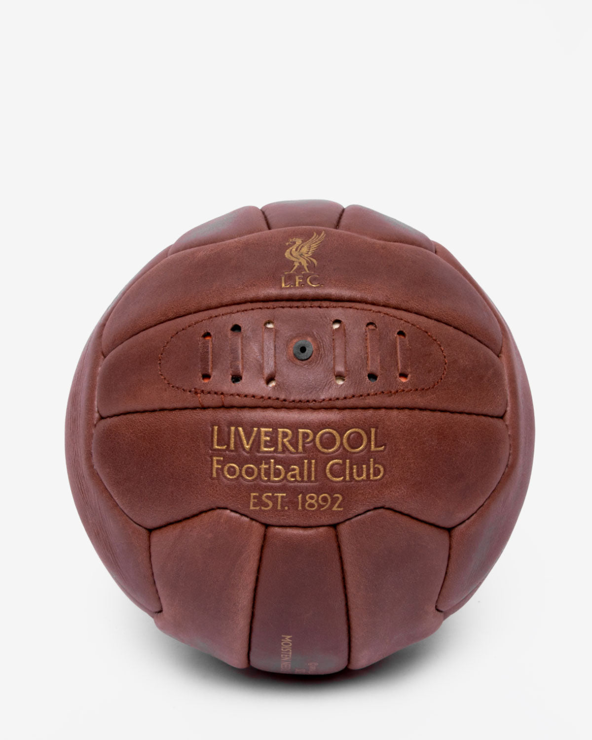 LFC Size 5 Leather Retro Ball Brown