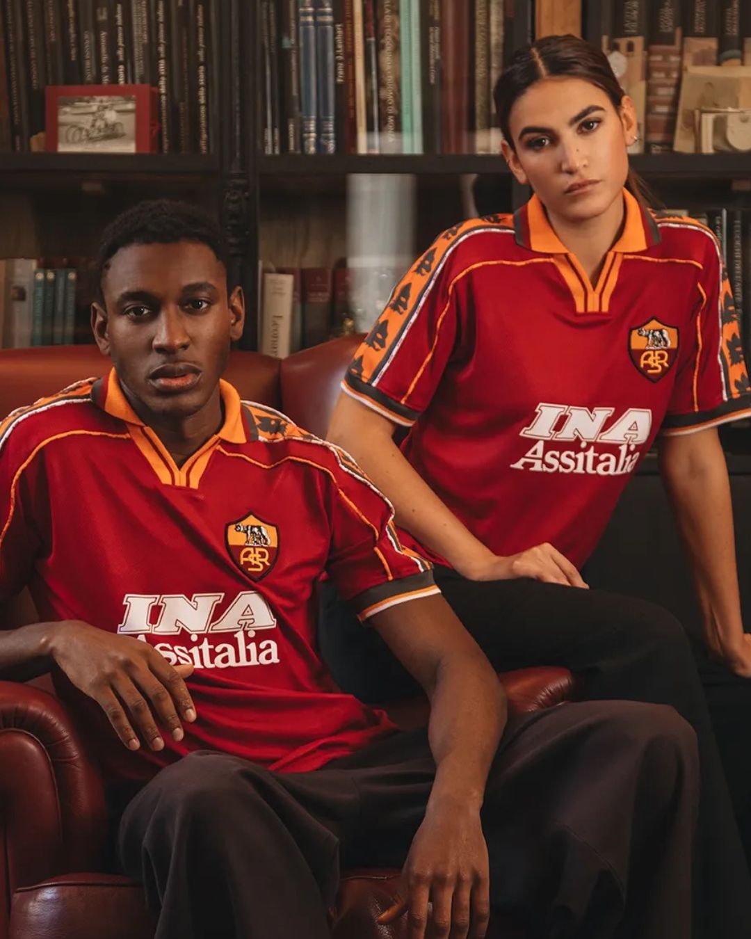 AS Roma 1998 - 99 Retro Football Shirt Red