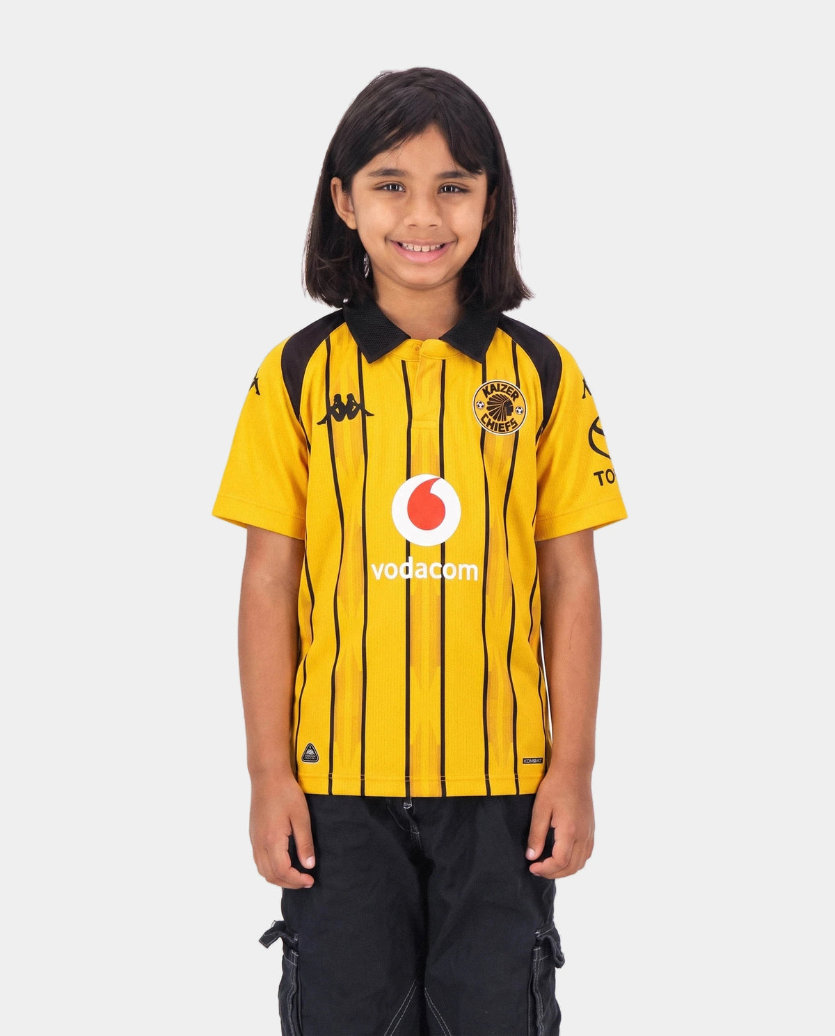 Kaizer Chiefs Kappa 2027 Youth Home Authentic Jersey