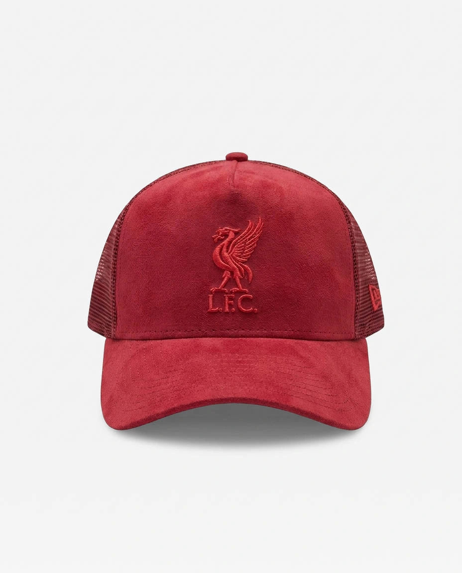 LFC Suede Trucker Cap Scarlet